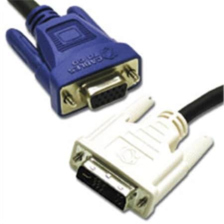 Fasttrack 3m DVI-A MALE to HD15 VGA MALE ANALOG VIDEO CABLE FA56648